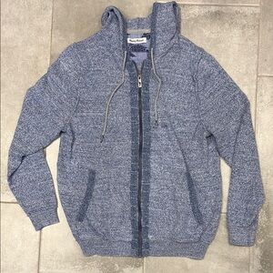 Tommy Bahama Blue Zip-Up Hoodie